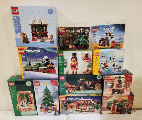 LEGO Christmas (x12) 40223 40338 40603 40292 40701 40778 40424 40700 New Sealed