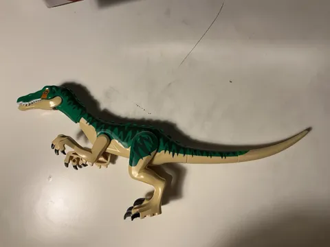 LEGO Jurassic World Baryonyx Green Dinosaur Minifigure 76942 USED