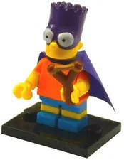 LEGO Bartman, The Simpsons, Series 2 (Complete Set with Stand and Acce colsim2-5
