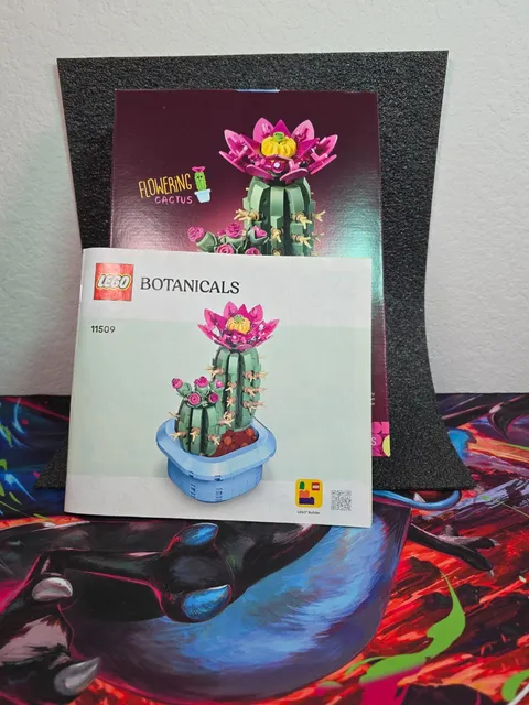 LEGO EMPTY BOX and MANUAL Only Flowering Cactus Building Set 11509 No Legos