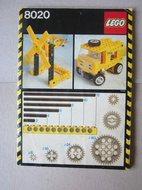 Lego Building Instructions Instruction 8020