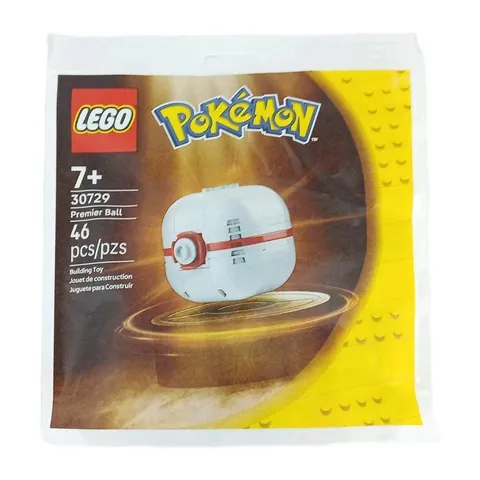 LEGO® Pokémon™ PREMIER BALL 46 Piece Building Set 30729
