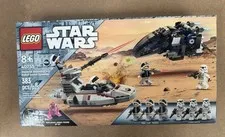 New & Sealed! Genuine LEGO Imperial Dropship vs. Rebel Scout Speeder 40755