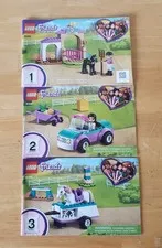 LEGO Friends 41441 Books 1-3  MANUALS BOOKS Only 