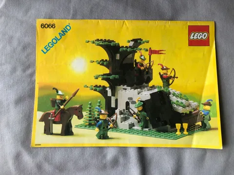 lego 6066 manual instructions only in very good condition complete
