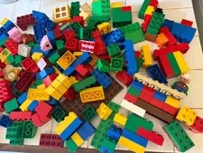 Large Mixed LEGO DUPLO LOT 5.2lbs 200+ Bricks