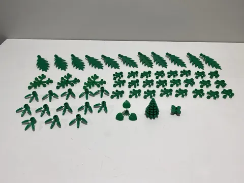 Vintage Lego Lot of Greenery Bush Trees Shrubs Foliage Plant & Leaves