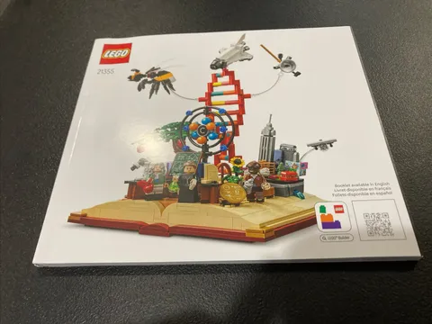 New LEGO Ideas the Evolution of Stem 21355 Manual Only No Brick Lot 92