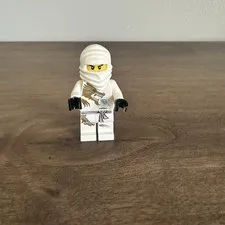 LEGO Ninjago Zane DX Minifigure White Dragon Suit njo0018