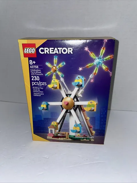 NEW Lego Creator 40758 Celebration Ferris Wheel with Fireworks 230pcs SEALED