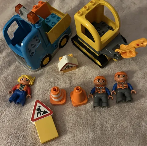 LEGO DUPLO Construction Site Set Mixed Lot