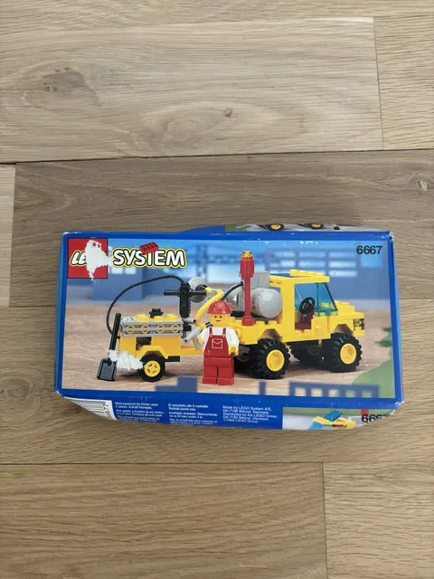 LEGO Town: Pothole Patcher (6667) Vintage Set