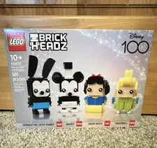 *BRAND NEW* LEGO BrickHeadz Disney 100th Celebration 40622 501pc Oswald/Mickey