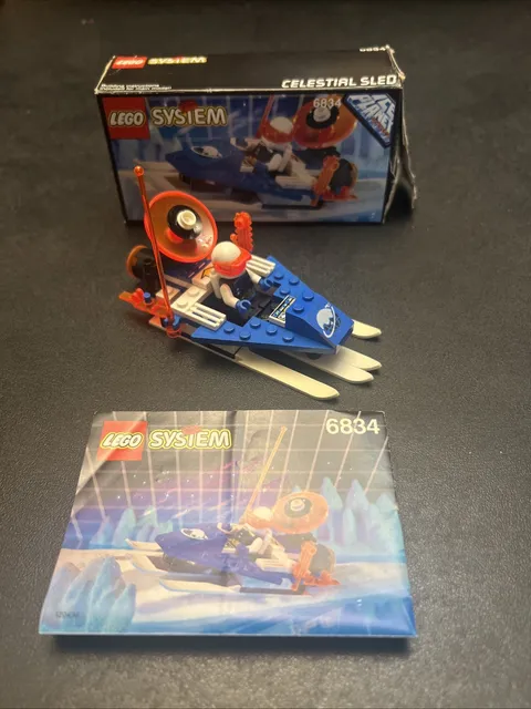 Lego Space Ice Planet 2002 Celestial Sled 6834 Complete W/Box & Instructions