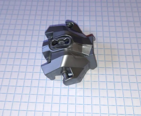 1 piece Silver Hero Factory Bionicle Lego 92233 Hand Armor w/ Clip Handles