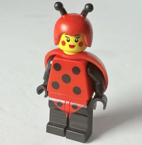 LEGO Minifigures Series 10 Ladybug Girl Minifigure RETIRED
