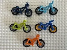 LEGO Bicycle Mountain Bike Lot of 5- Minifigure Accessory-Sports Equipment