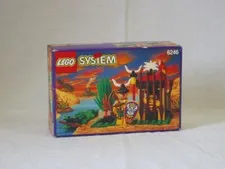 LEGO 6246 Pirates Crocodile Cage 1994 Islanders Vintage Jungle Rare Display