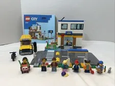 Lego City - School Day - Set #60329 - 100% Complete W/ Manual - Missing Book #1