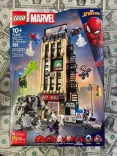 LEGO Marvel Spider-Man vs. Mysterio: The Daily Bugle Building Set, 781 Pcs, 10+