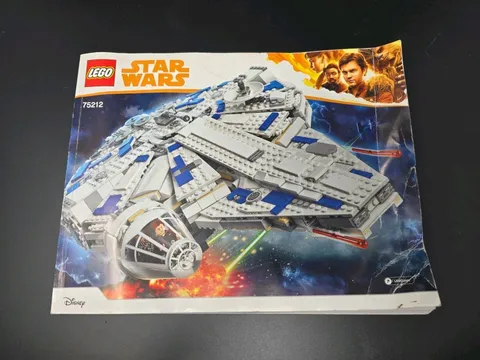 Instruction Only LEGO Star Wars Kassel Run Millennium Falcon 75212  NO BRICK