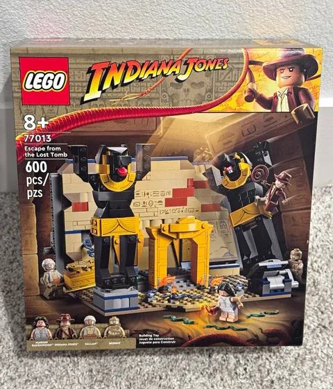LEGO Escape from the Lost Tomb 77013 Complete Set