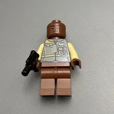 Lego Star Wars Minifigure Rebel Trooper Lieutenant Sefla Blaster 75153 Rogue One