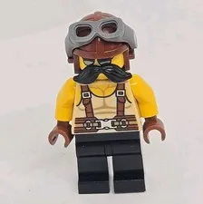 Lego Monster Burger driver with Moustache Used Good Condition 31104 twn379 #8