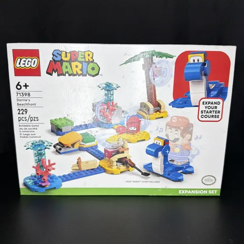 LEGO Super Mario 71398 Dorrie’s Beachfront Expansion Set 229 Pieces