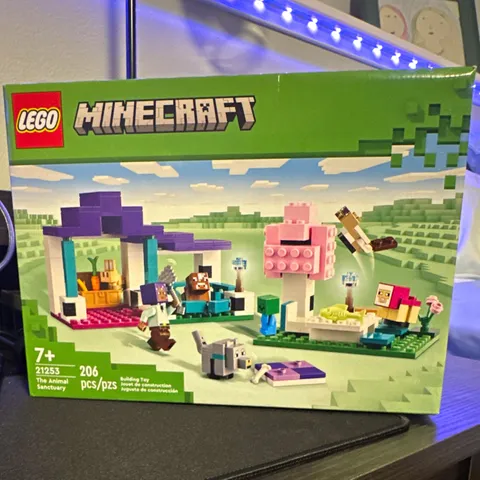 LEGO Minecraft 21253 The Animal Sanctuary 206pcs Set Ages 7+ Brick Separator