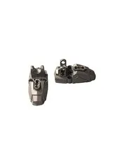 2x LEGO Hero Factory Feet Silver