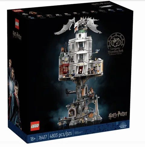 NEW LEGO Harry Potter: Gringotts Wizarding Bank – Collectors' Edition 76417