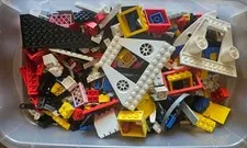 4 lbs LEGO Genuine Bulk Lot Bricks, Pieces & Plates Mixed Colors Sizes