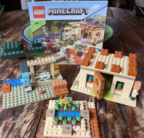 LEGO Minecraft: The Illager Raid (21160) missing Ravager
