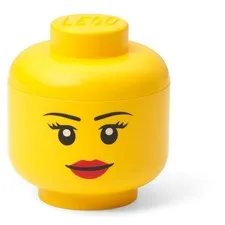 LEGO Storage Products: 40331725 Mini Head Yellow - Girl NEW