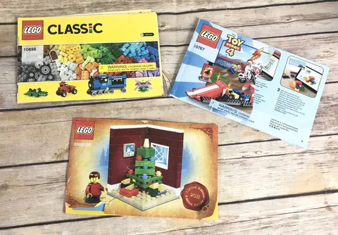 Lego Instructions Manuals Toy Story Christmas 3300020, 10696, 10767 NO BRICKS!!