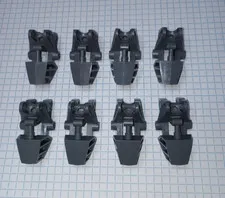 8 Bionicle Lego 32475 in Dark Bluish Gray Feet Vahki style Genuine Lego WYSIWYG
