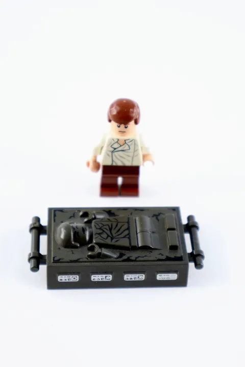 Lego Star Wars Han Solo in Carbonite Block with Han solo minifigure sw0978 75137