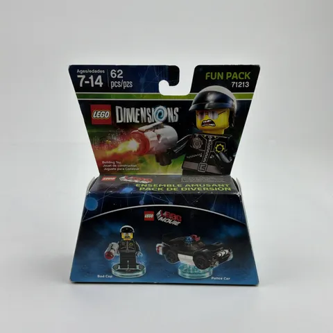 LEGO DIMENSIONS The Lego Movie Fun Pack 71213 Bad Cop Police Car (62 pcs) NEW