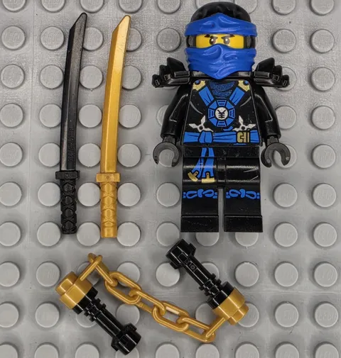 Lego Ninjago Minifigure NJO0152 Jay Deepstone Armor Possession