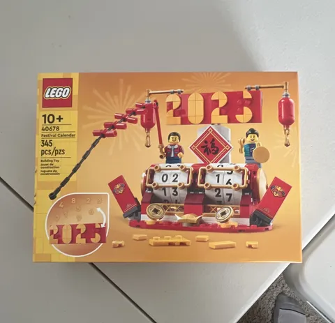 LEGO Seasonal 40678 Festival Calendar Chinese Traditional Festivals 345pc 10+
