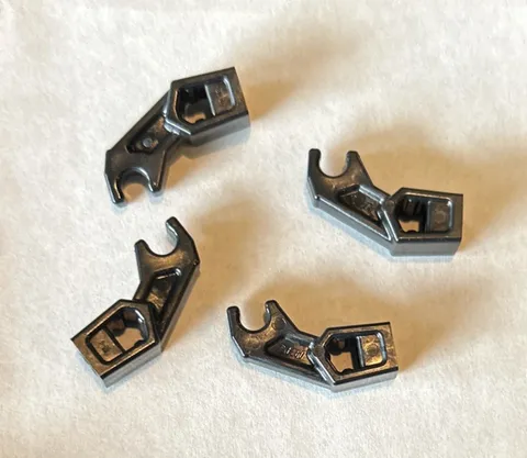 LEGO Parts Black Arm Mechanical Exo-Force Part 98313 Lot Of 4