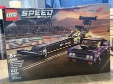 LEGO SPEED CHAMPIONS: 76904 Mopar  SRT Top Fuel Dragster and 1970 Dodge New
