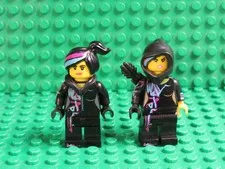 Lot of 2 The LEGO Movie 2 minifigures Lucy Wyldstyle WH52