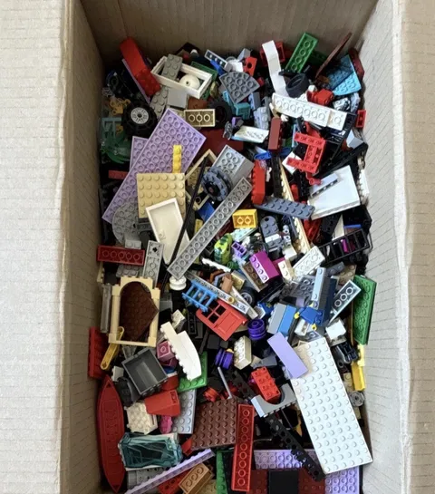LEGO Box with 10 Pounds of Loose Pieces