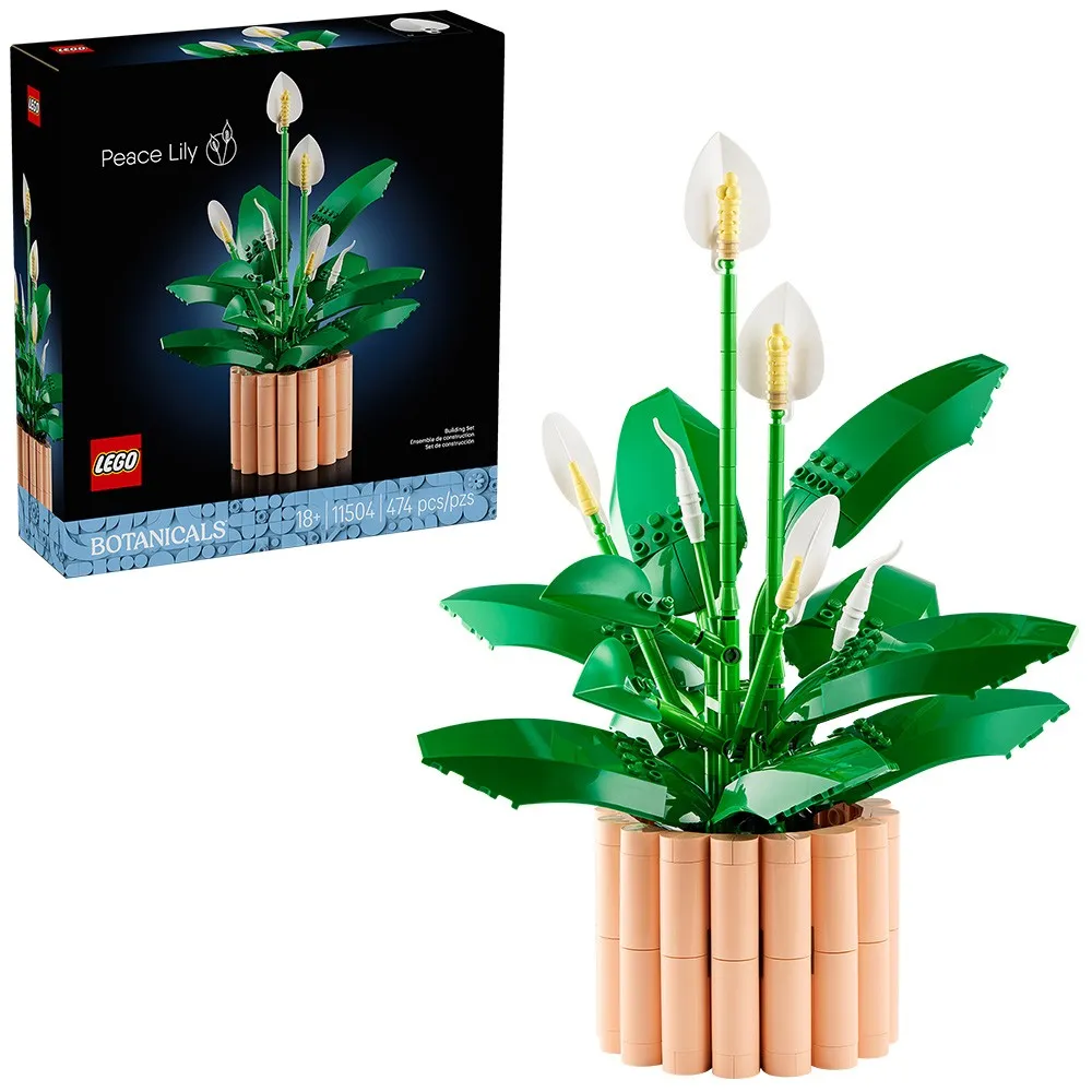LEGO Botanicals Peace Lily 11504, Brand New & Factory Sealed. 474 Pieces