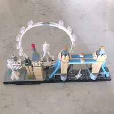 LEGO Architecture London Skyline 21034 Complete Set 468 pcs Without Box