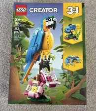 LEGO CREATOR 3 In 1: Exotic Parrot (31136) Set, 253 Pieces, Ages 7+ New & Sealed