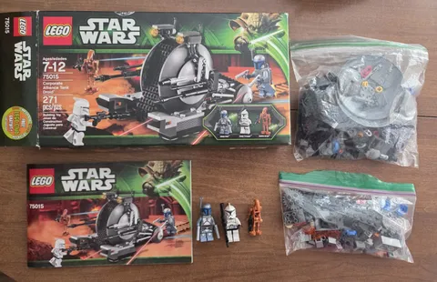 LEGO Star Wars: Corporate Alliance Tank Droid (75015) - Complete - No Extras