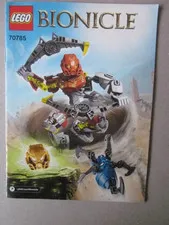 Lego Building Instructions Instruction Bionicle 70785